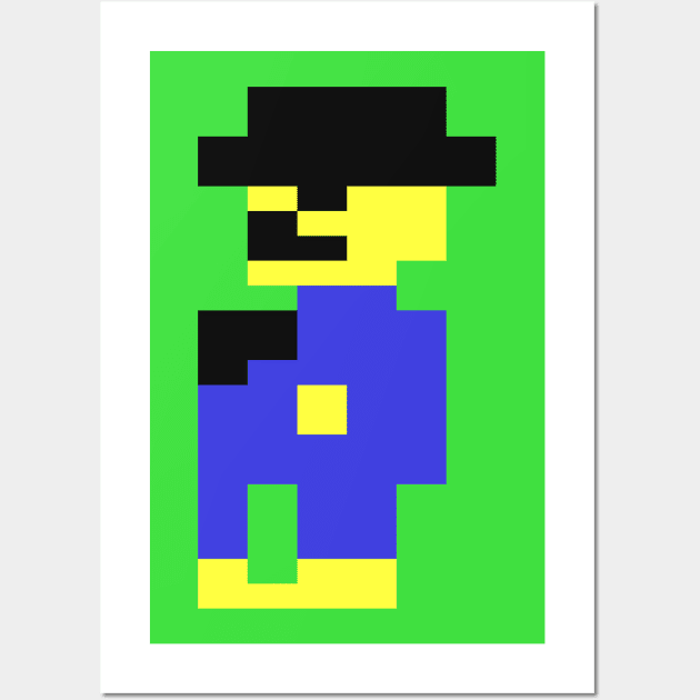 Pedro - Pixel Art Wall Art by RetroTrader